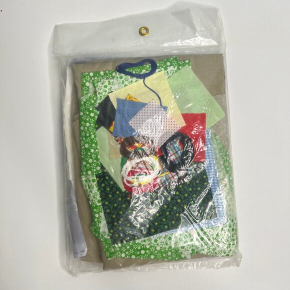 Vintage 80s Golf Skirt Applique Kit Flying Fingers Pattern Project Size Small - Picture 2 of 10